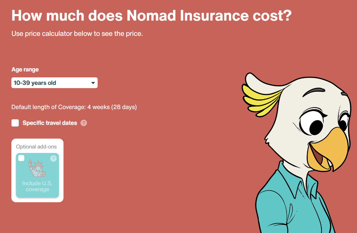 Safety wing 노마드 해외여행자보험