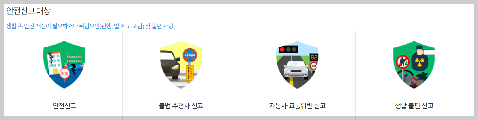 불법주차 신고방법