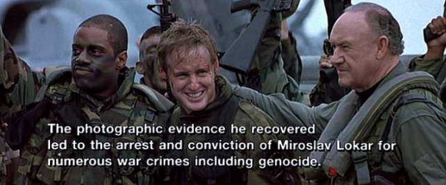 영화 : 비하인드 에너미 라인 영화 속 장면 4