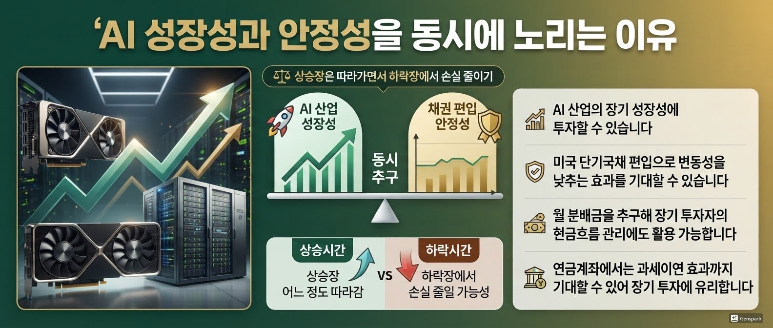 AI 성장성과 안정성을 동시에 노리는 이유