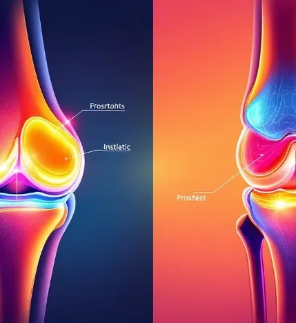 전방십자인대 보존형 무릎 부분치환술 - 비교 이미지