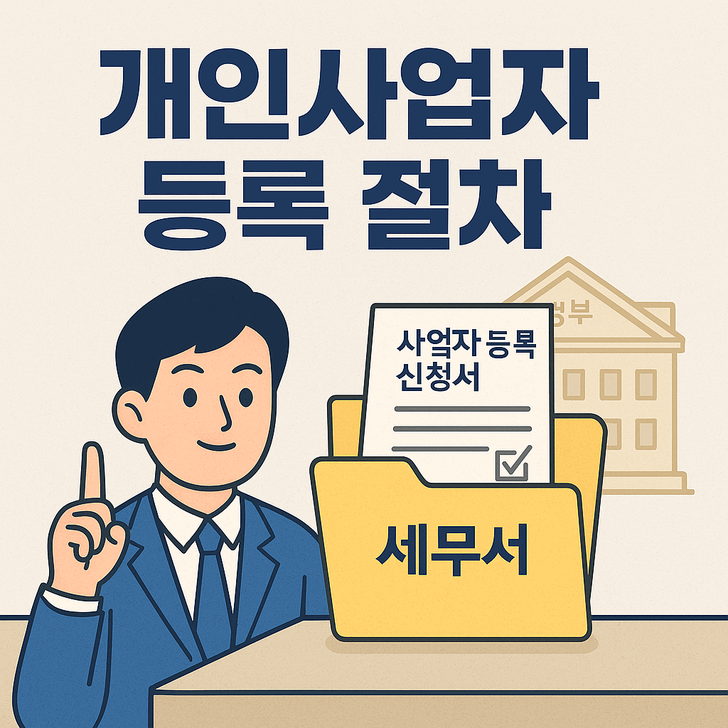 개인사업자 등록 절차 완벽 가이드