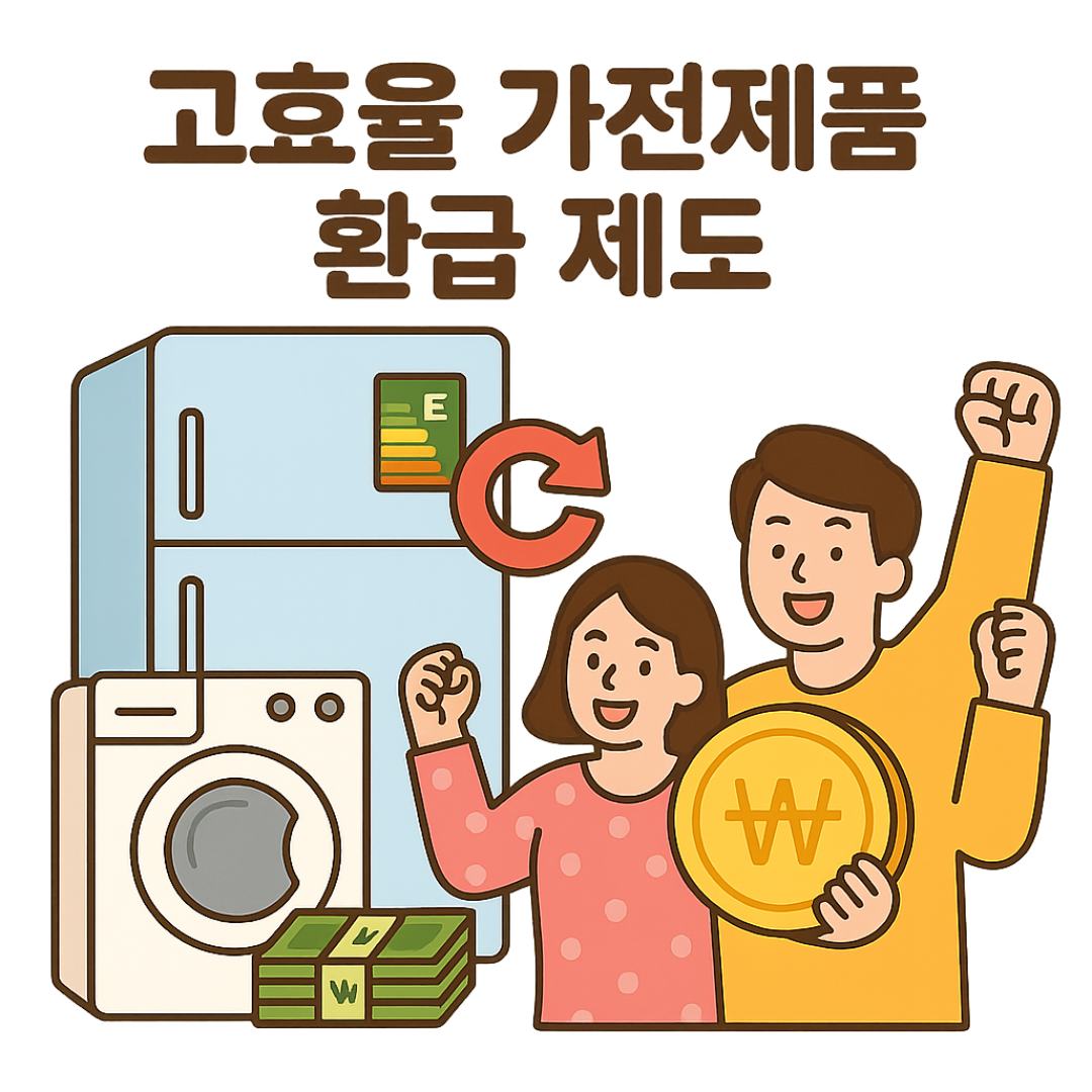 고효율 가전제품 환급 제도 : 최대 30만원 돌려 받는 방법
