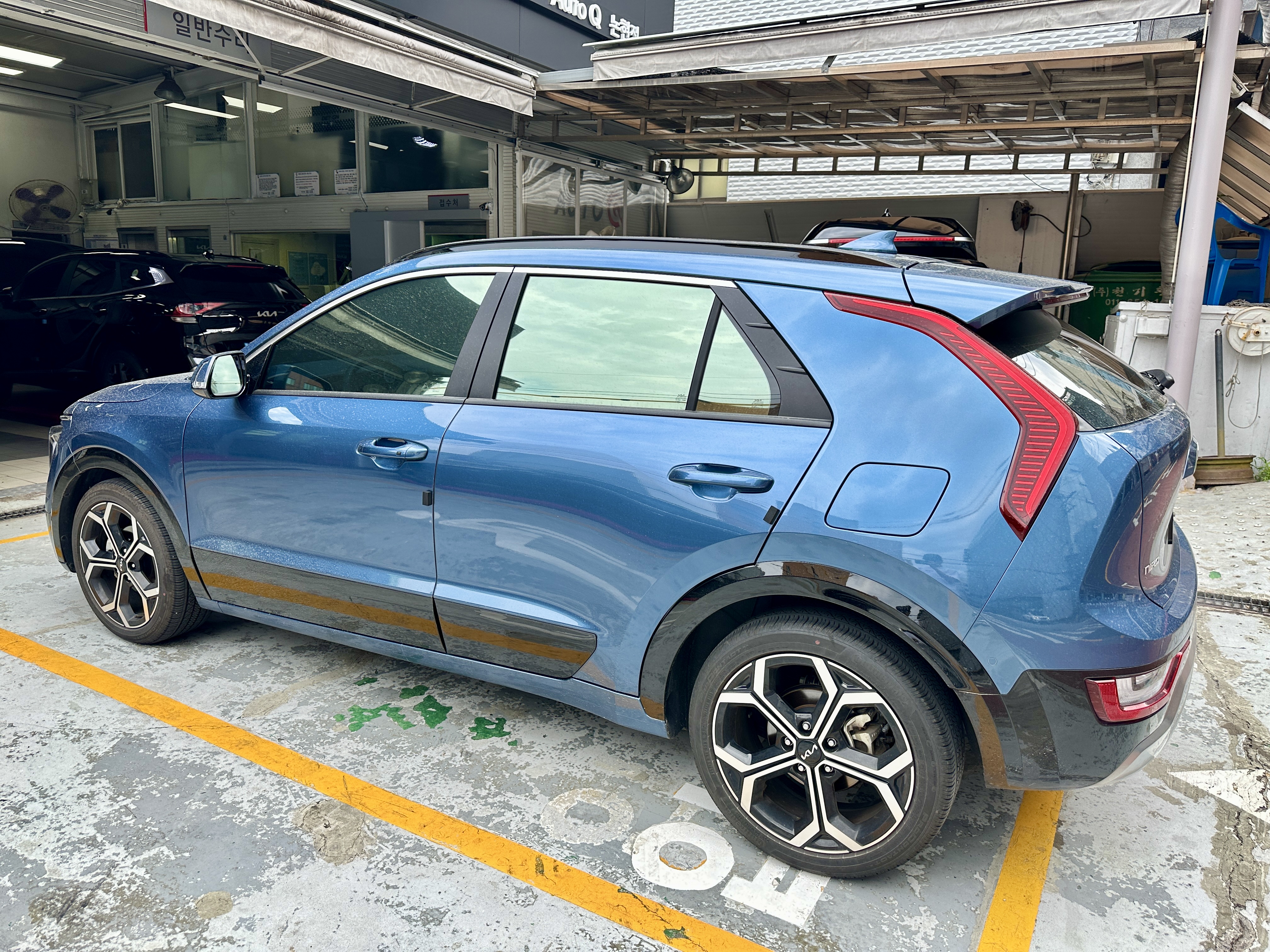 잘 타고 있는 니로 하이브리드