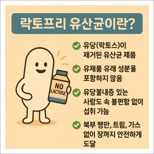락토프리 유산균이란?