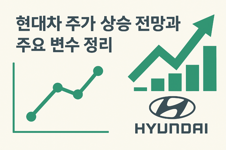 현대차 주가 상승 전망과 주요 변수 정리