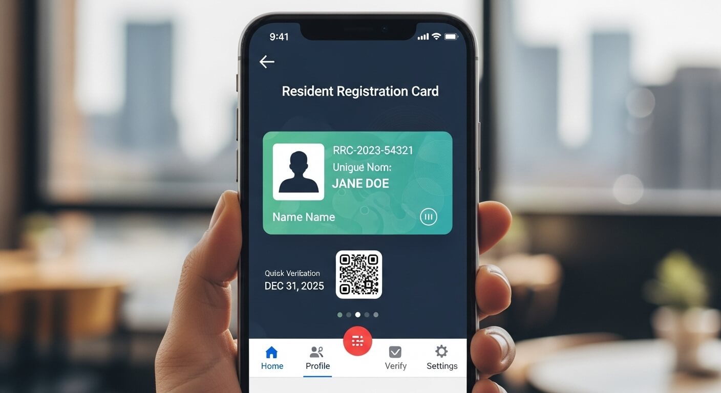 모바일 주민등록증 발급방법