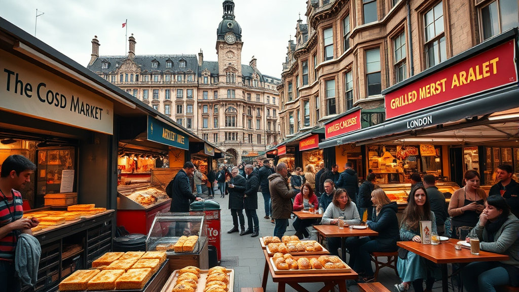 영국인의 푸드 마켓 라이프를 엿보다