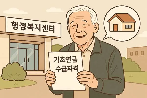 기초연금 모의계산