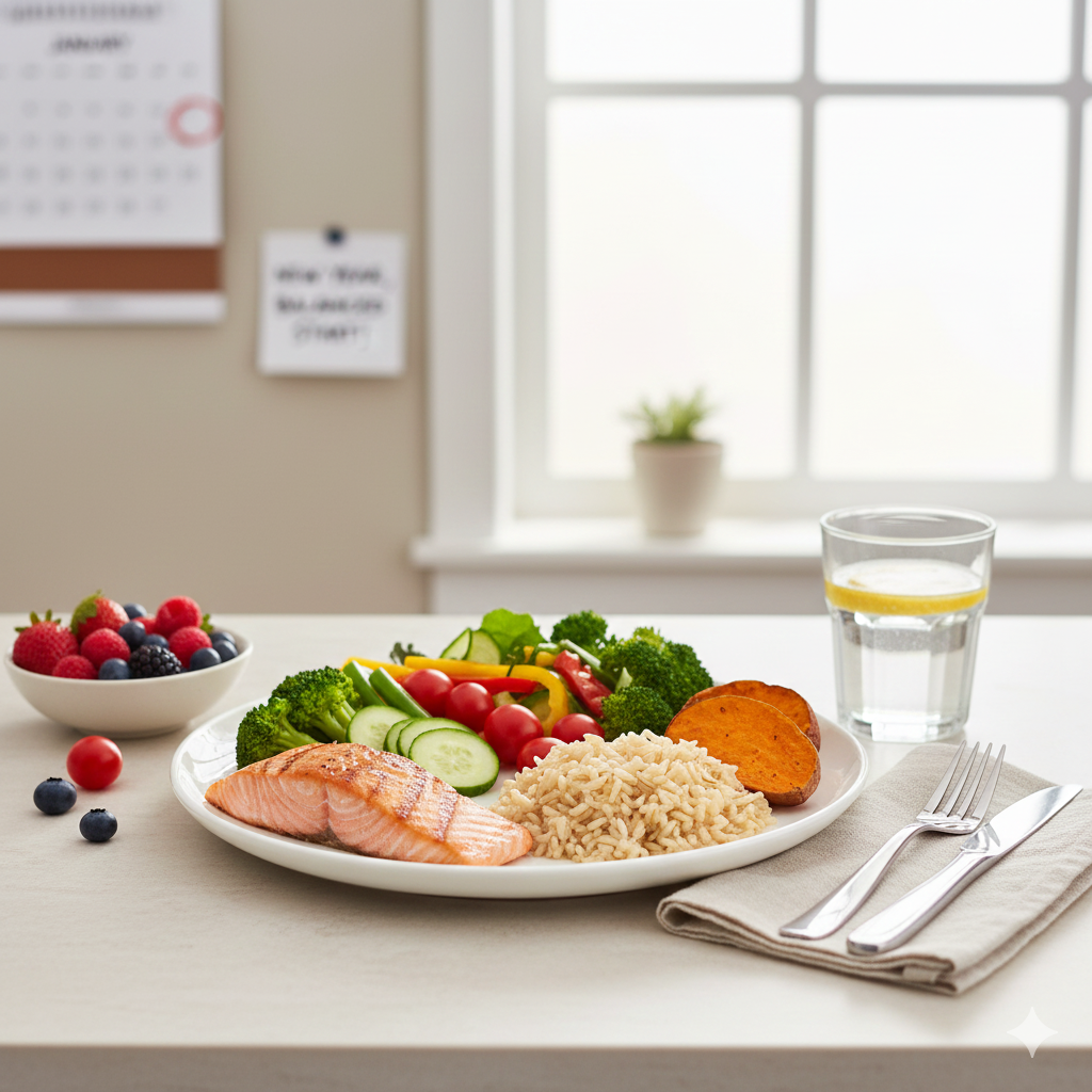 새해 건강 관리: 균형 잡힌 식단으로 시작하는 방법