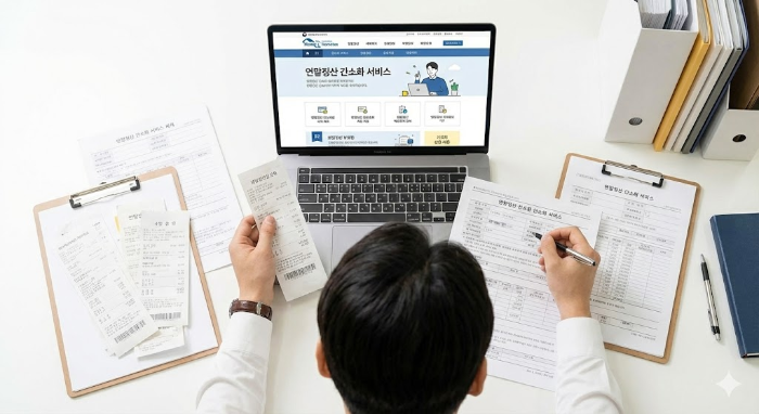 홈택스 간소화 서비스 활용