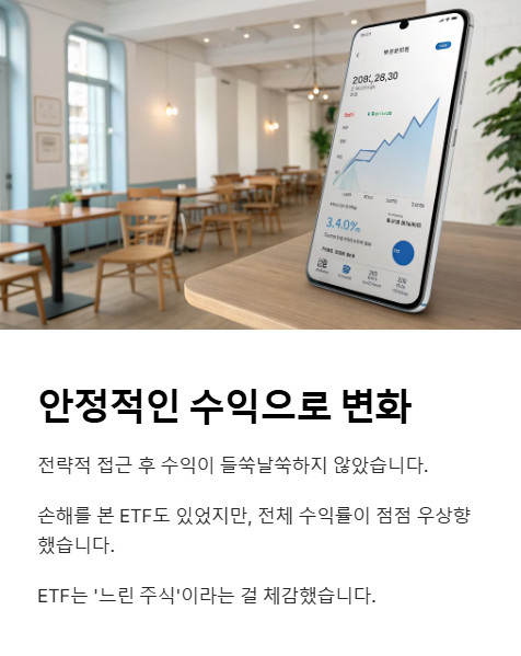 안정적인 수익으로 변화