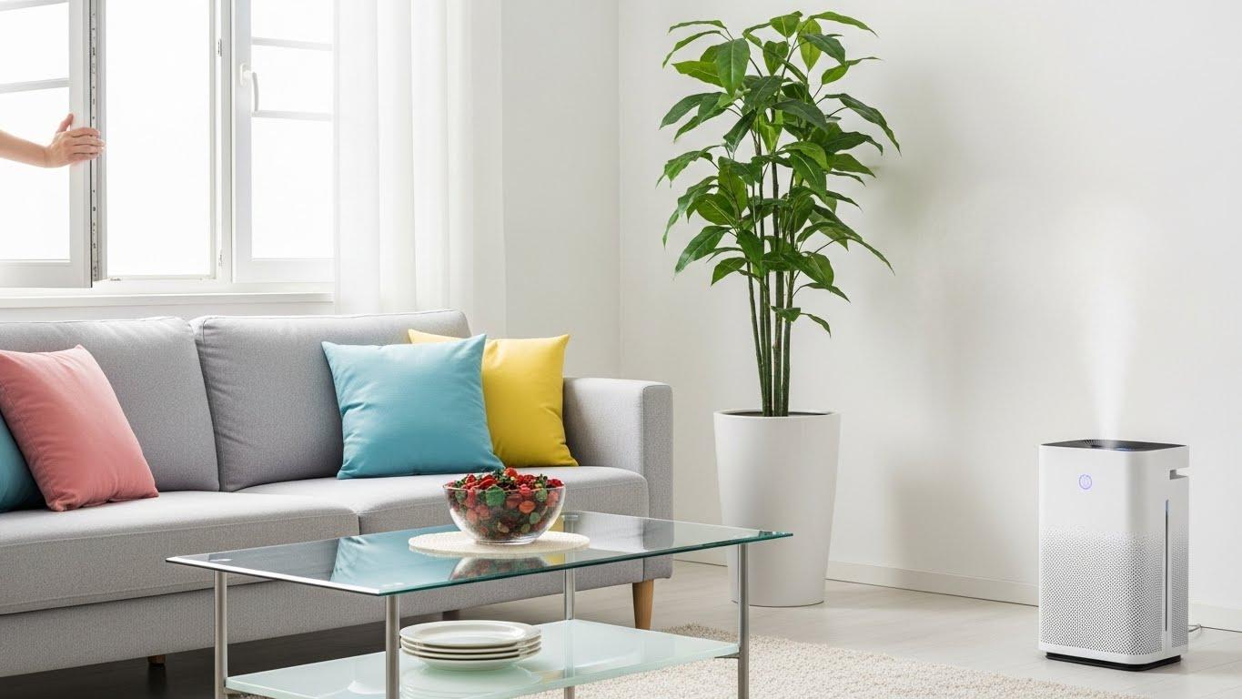 인테리어후 집 냄새 제거