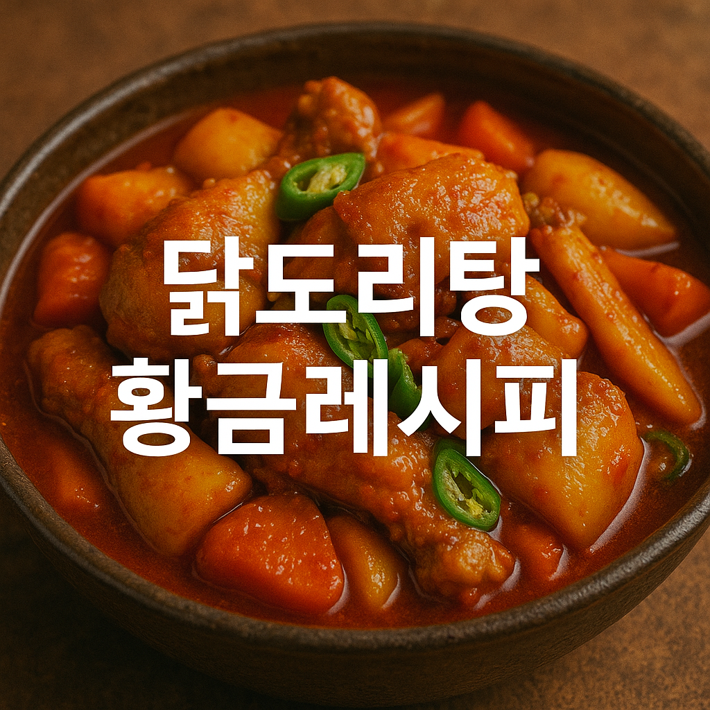 닭도리탕 황금레시피