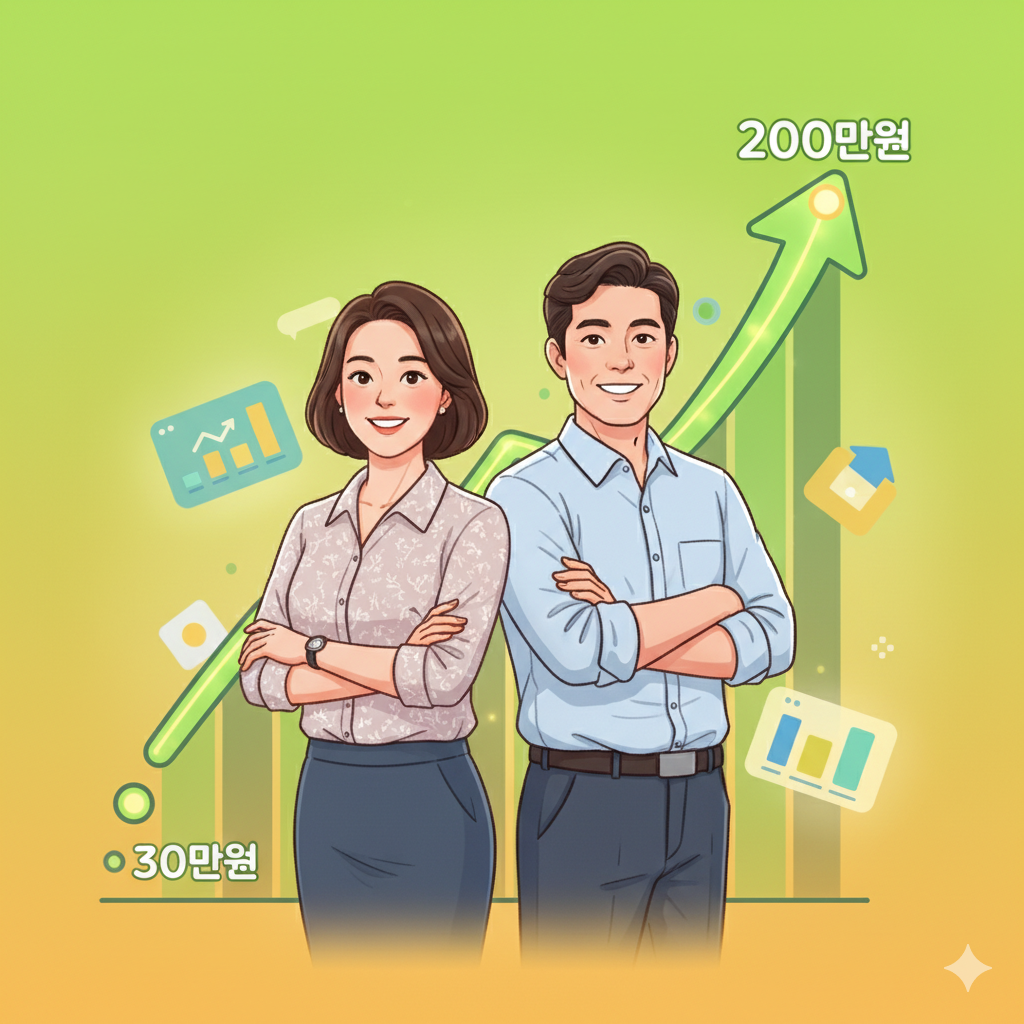 연금 그래프 이미지