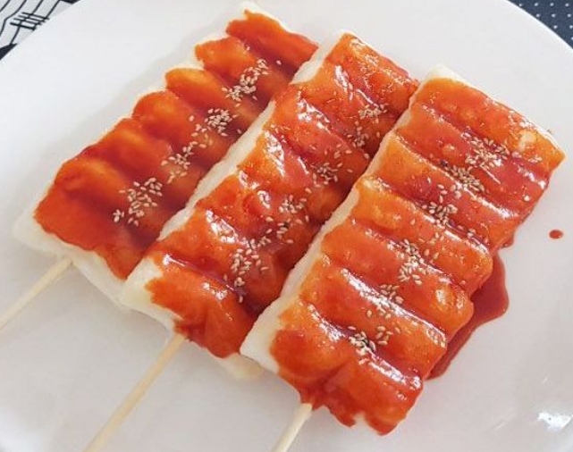 한국의 떡 종류 떡꼬치