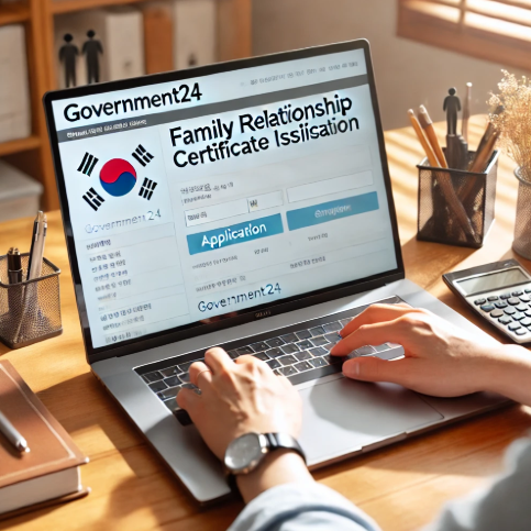 가족관계증명서 핸드폰발급 쉽게 하는법
