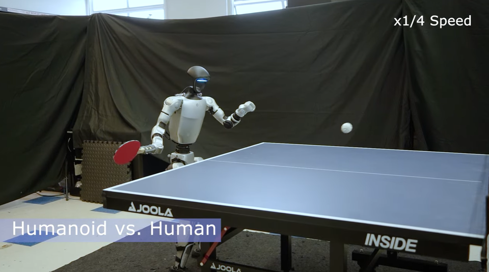 섬뜩할 만큼 탁구 잘 치는 휴머노이드 로봇 ‘히터’ 등장, 인간과의 대결은 관련 사진
