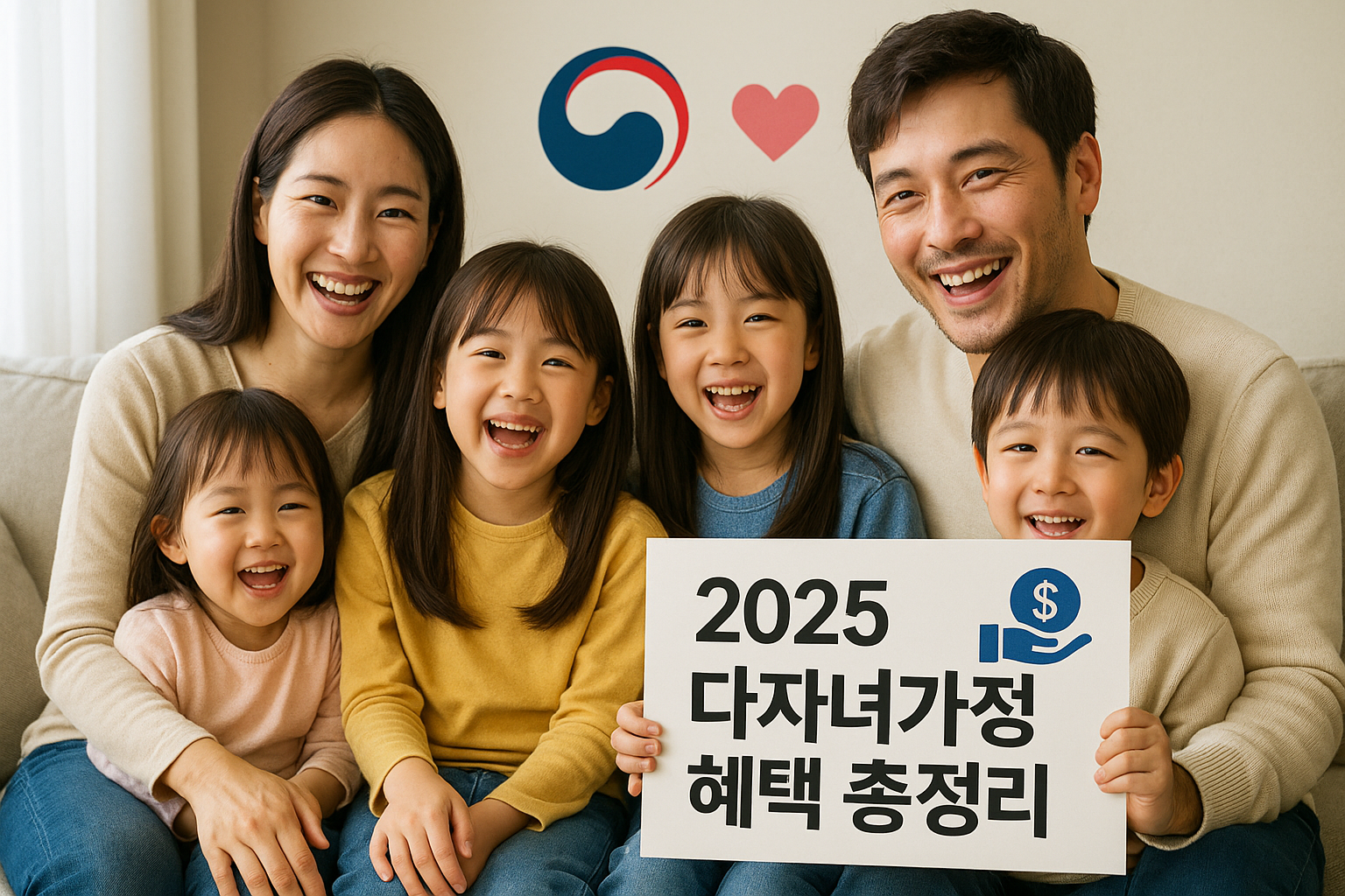 다자녀가정 혜택 2025