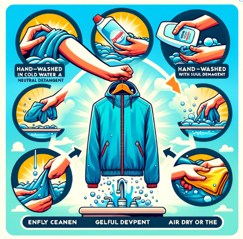 바람막이 냄새 제거 가이드