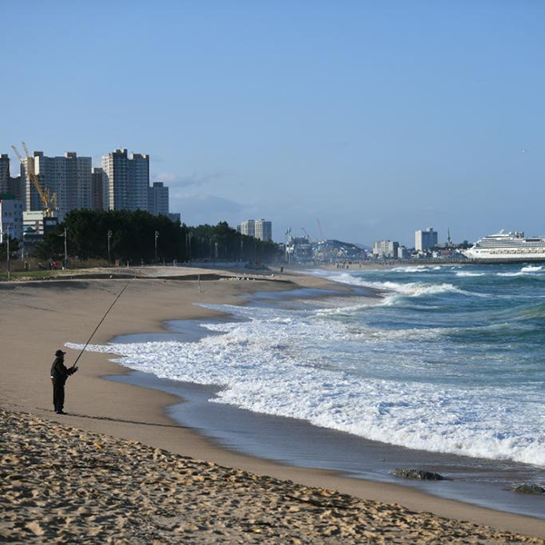 외옹치 해수욕장