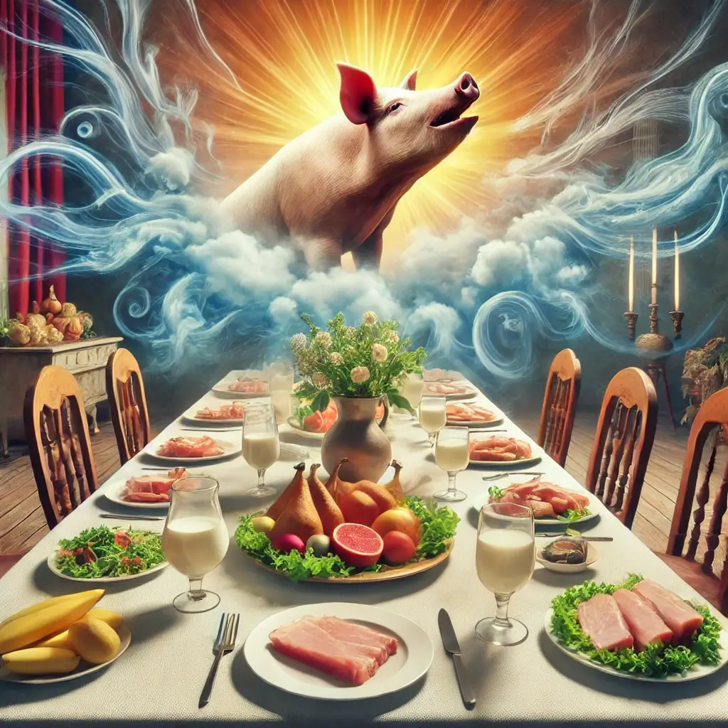 돼지 꿈과 멧돼지 꿈 해몽