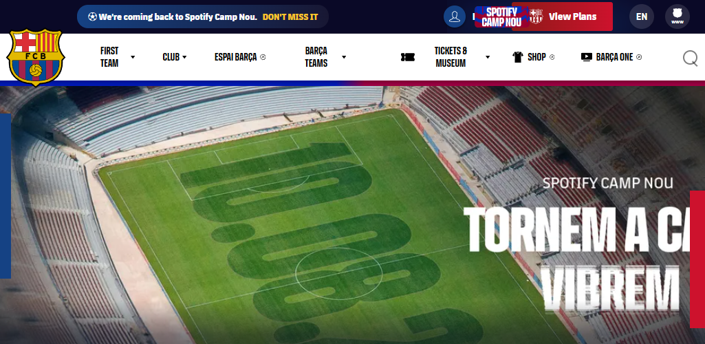 바르셀로나 내한