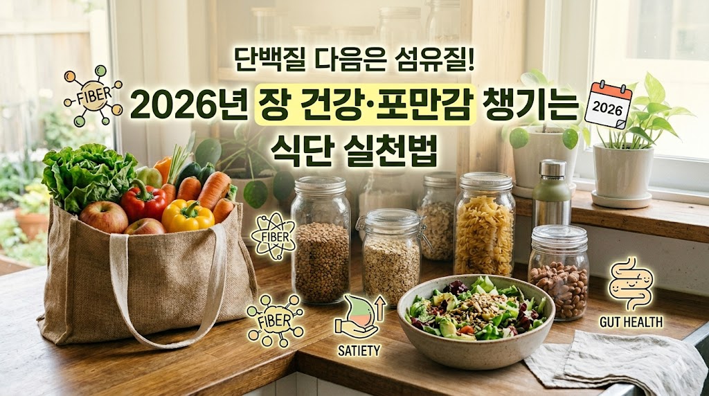단백질 다음은 섬유질!