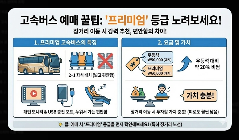 예매 실패 시 교통수단(고속버스,택시)(비교 + 전략)