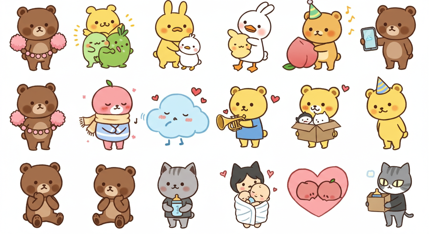 AI 스티커로 부업