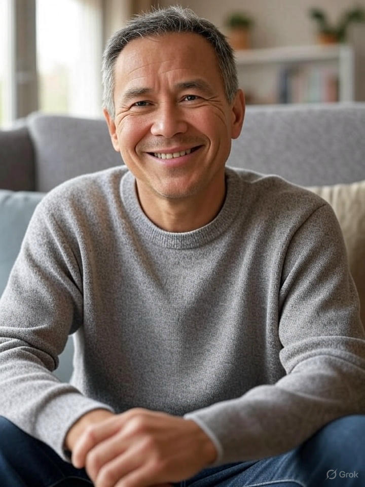 암 투병 중 긍정 마인드로 삶의 균형을 되찾은 50대 남성의 이야기