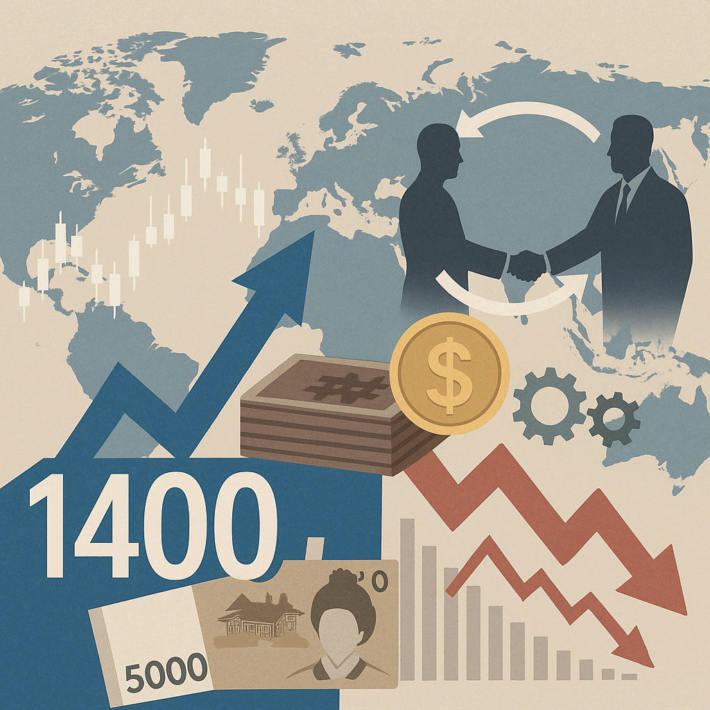 환율 1400원 돌파, 한국 경제와 통화스와프 교착의 진실