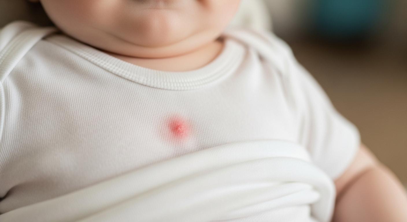 아기 피부 발진 두드러기