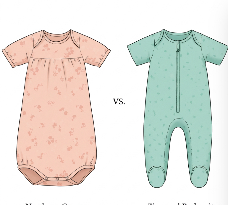 배냇저고리 VS 바디수트 실사용 후기!