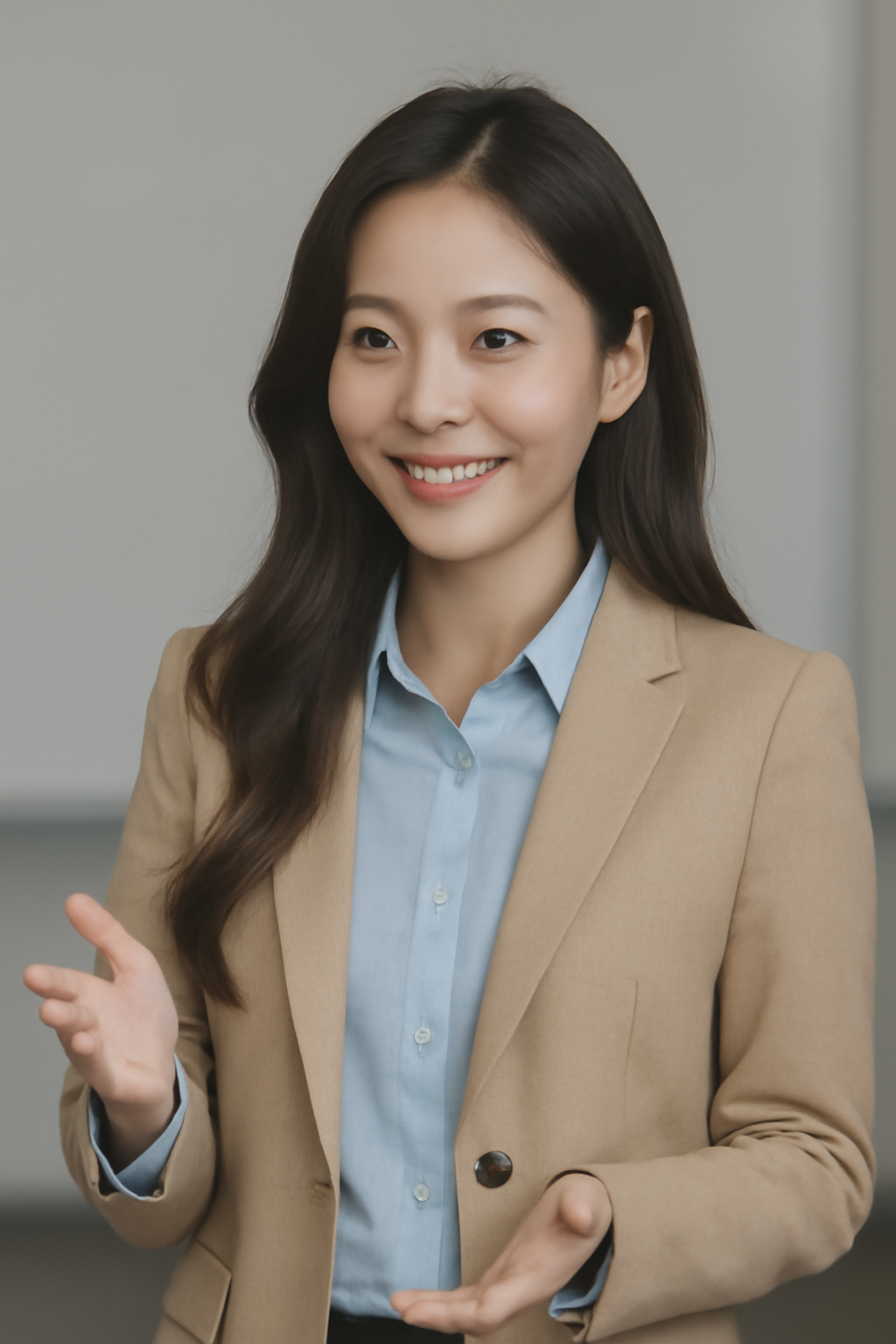 연수중인 선생님