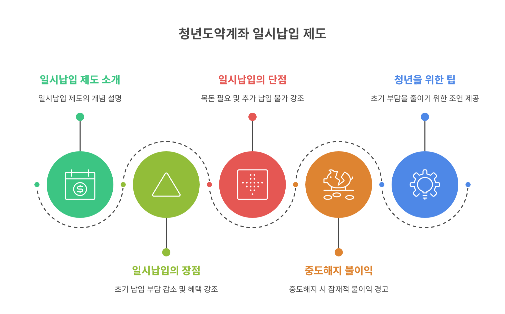 청년도약계좌 일시납입 제도의 개념과 특징