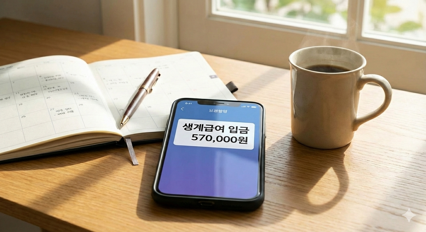 2026년 기초생활수급자 생계급여 사진