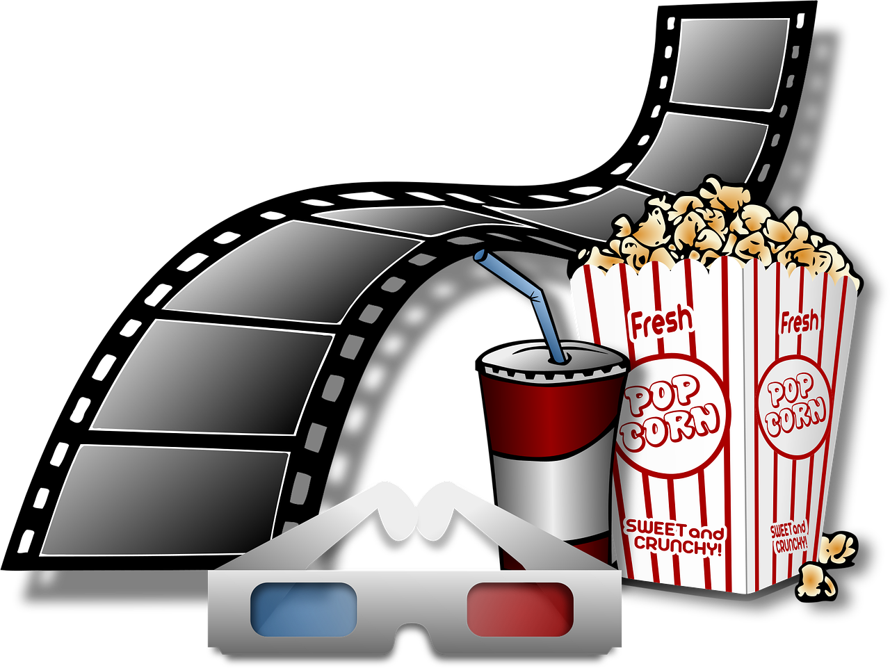 영화관을 형상화한 애니메이션