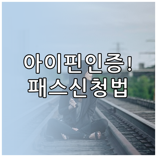 아이핀으로 청년문화예술패스 본인인증하..