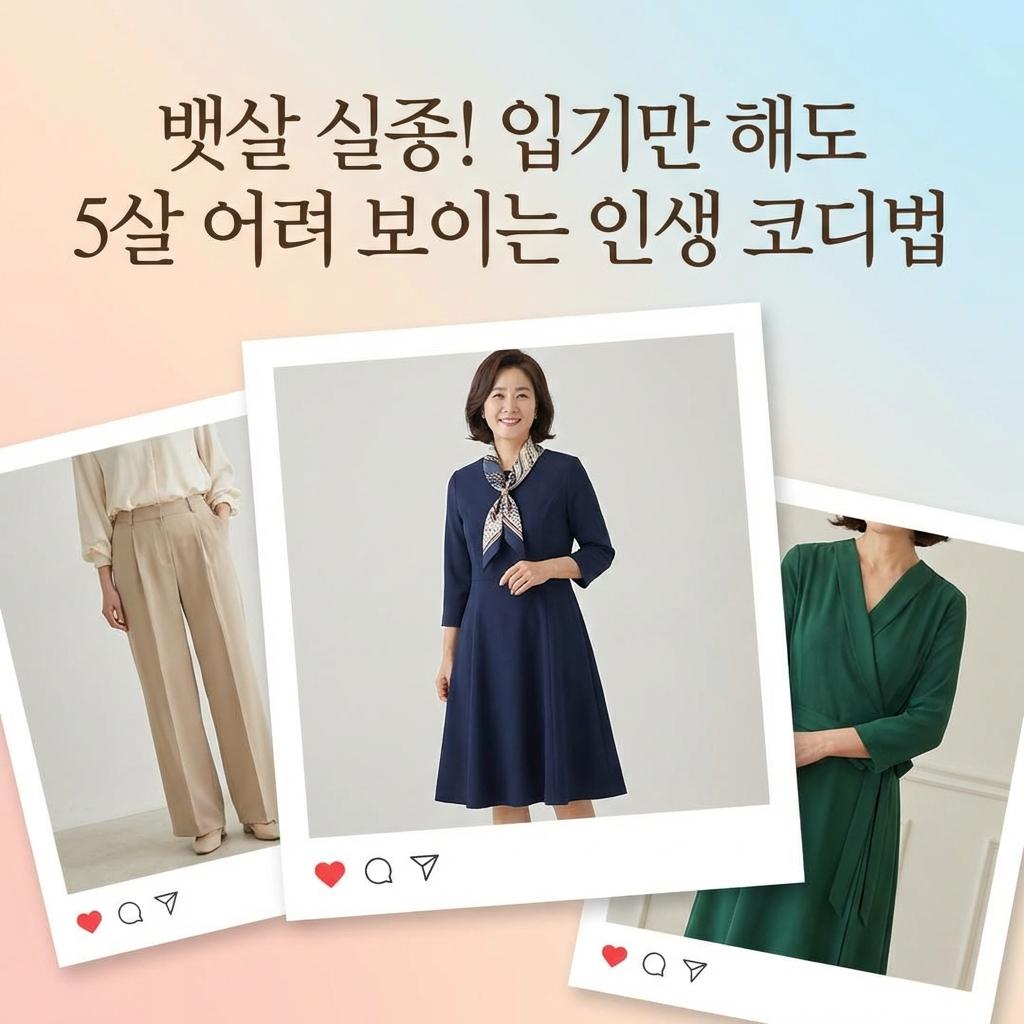 4060 여성 필독! 핫핑 솔직 후기 및 체형 커버