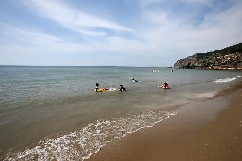 대청도 지두리 해변