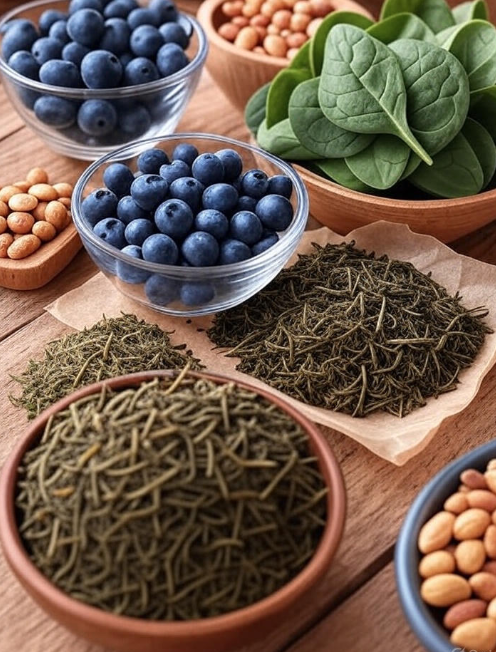 항산화 식품 관련 사진