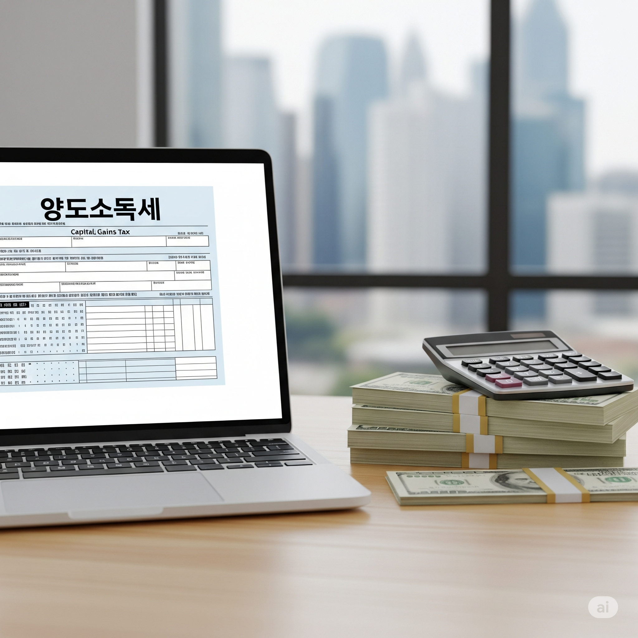 미국주식 양도차익 세금 250만원 초과 시 납부방법