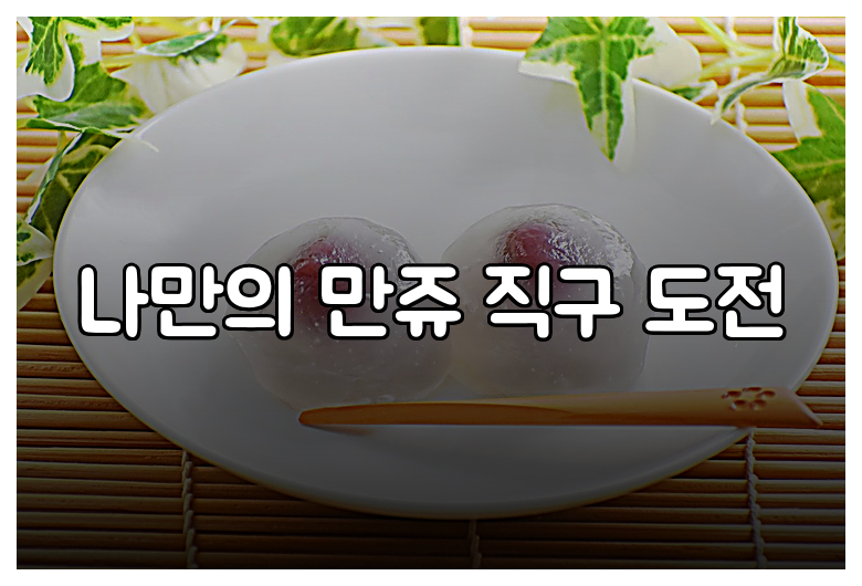 나만의 만쥬 직구 도전