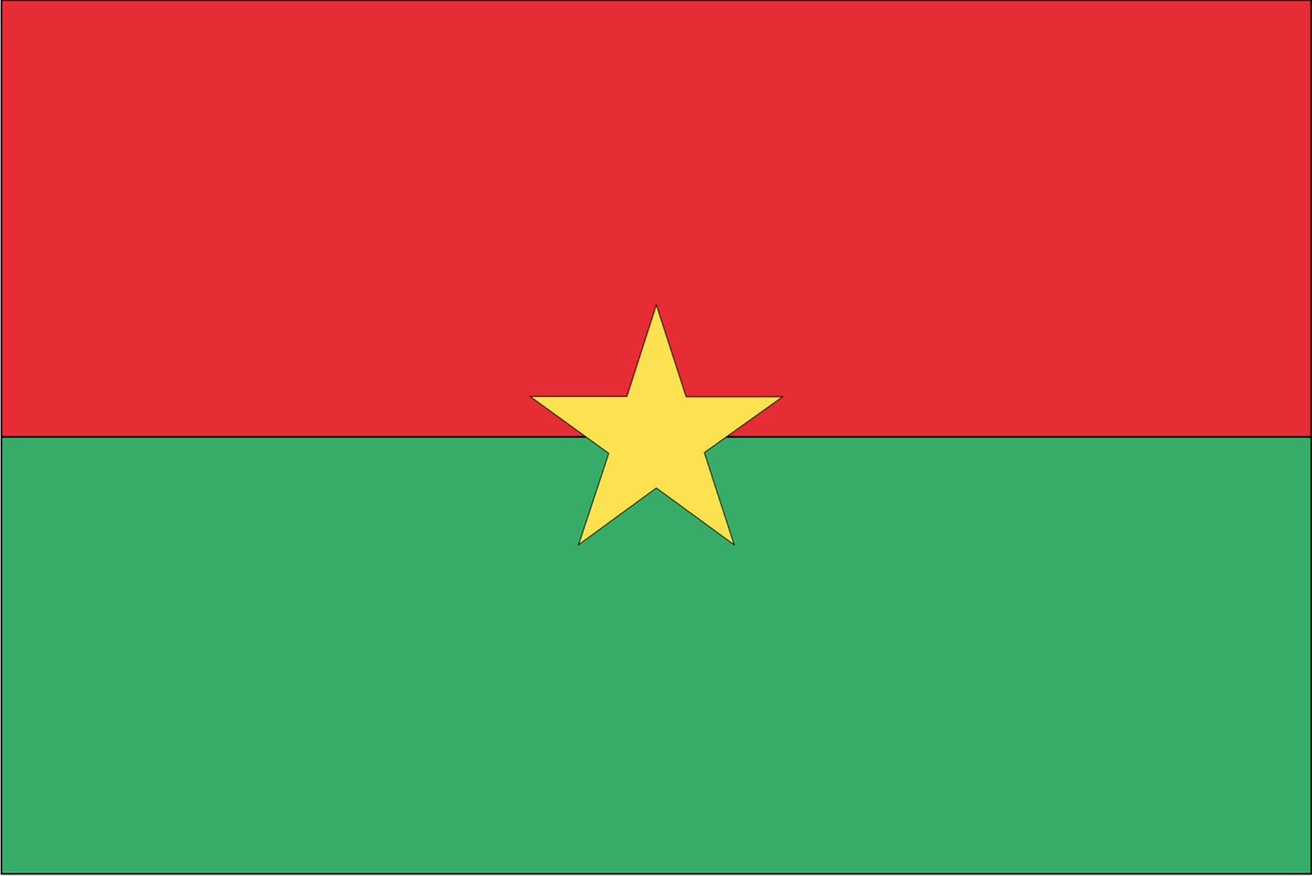 부르키나파소 국기