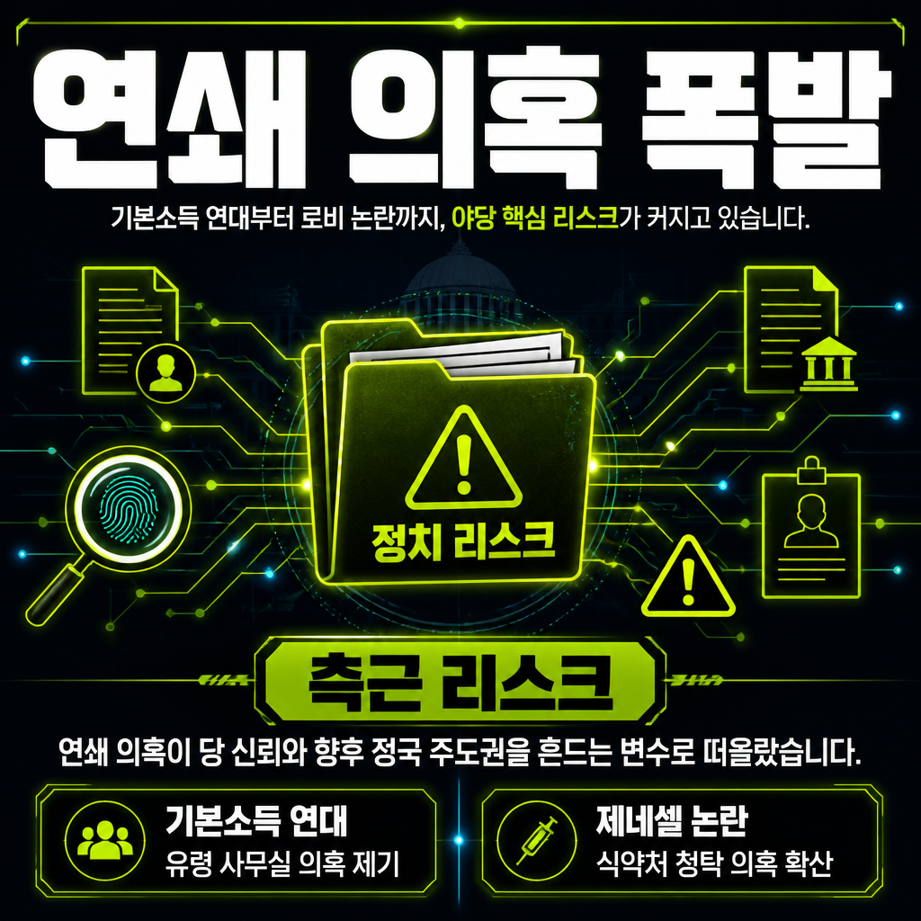 연쇄 의혹 폭발