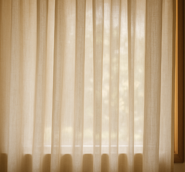 커튼 세탁가이드 사진