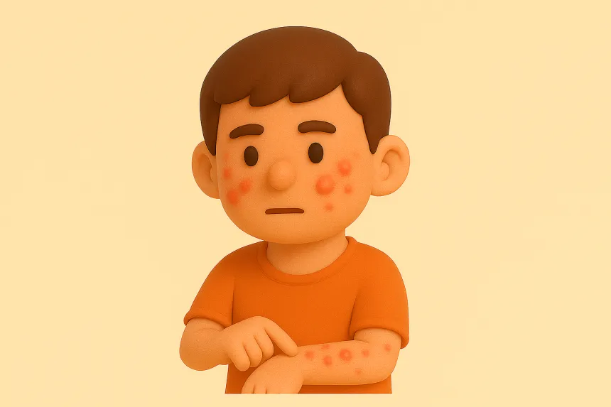 알러지 피부염 증상