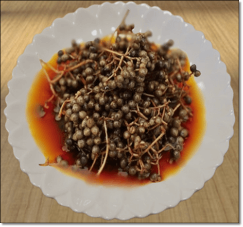 산초장아찌