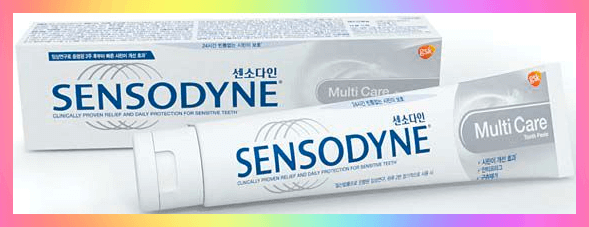 센소다인 치약 성분